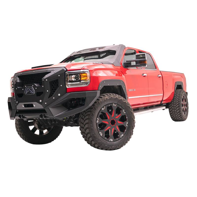 Fab Fours - Fab Fours TF3100-1 Open Fender System for GMC Sierra 2500/3500 2015-2019