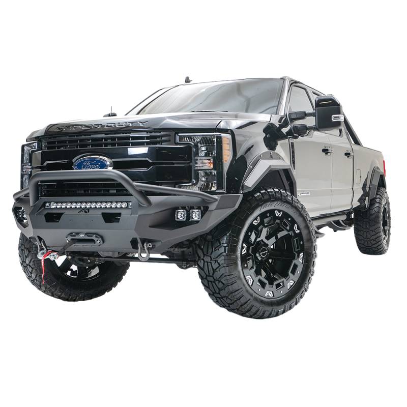 Fab Fours - Fab Fours TF4110-1 Open Fender Flare for Ford F250/F350 2017-2019