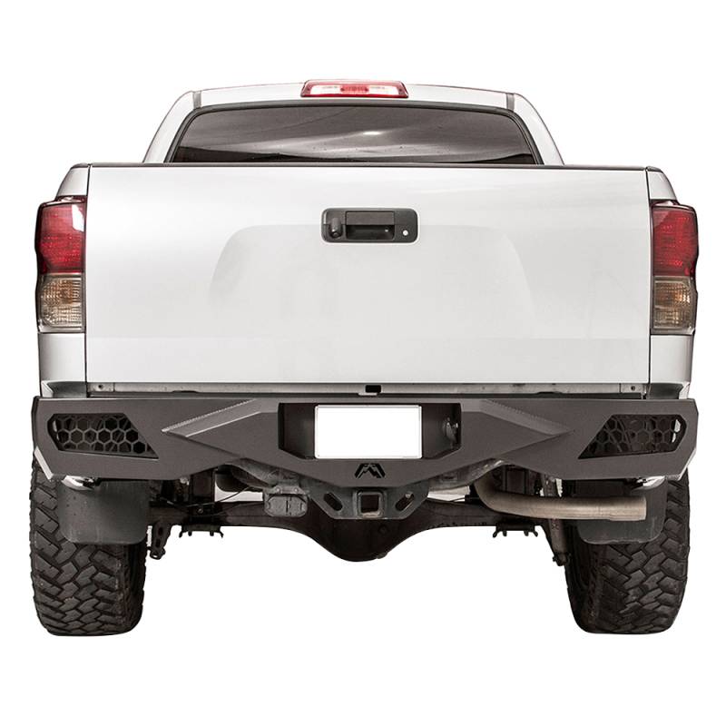 Fab Fours - Fab Fours TT07-E1550-1 Vengeance Rear Bumper for Toyota Tundra 2007-2013