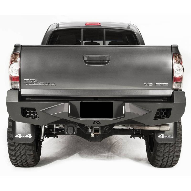 Fab Fours - Fab Fours TT12-E1651-1 Vengeance Rear Bumper for Toyota Tacoma 2012-2015