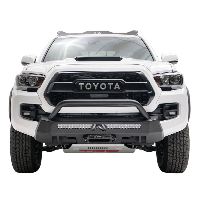 Fab Fours - Fab Fours TT16-N3652-1 Hidden Winch Mount with Pre-Runner Bar for Toyota Tacoma 2016-2020