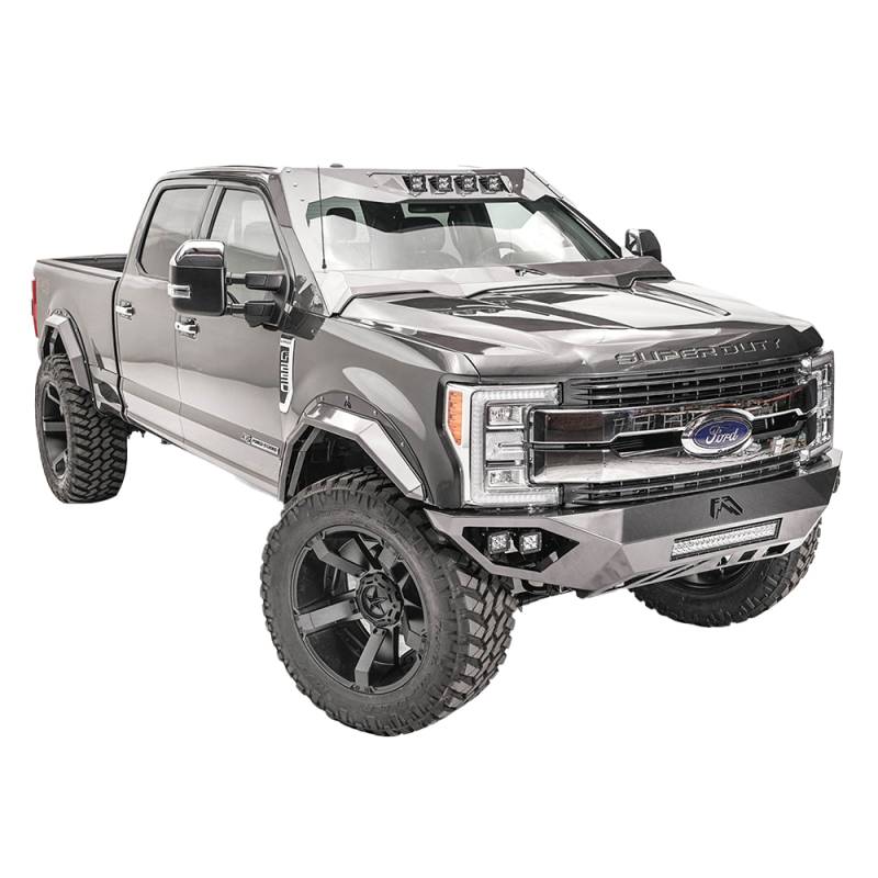 Fab Fours - Fab Fours VC4100-1 ViCowl for Ford F250/F350 2017-2019