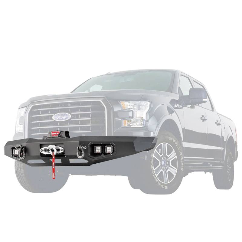 Warn - Warn 100915 Ascent Front Bumper for Ford F150 2015-2017