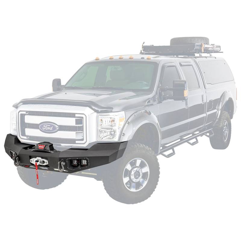 Warn - Warn 100917 Ascent Front Bumper for Ford F250/F350 2011-2016