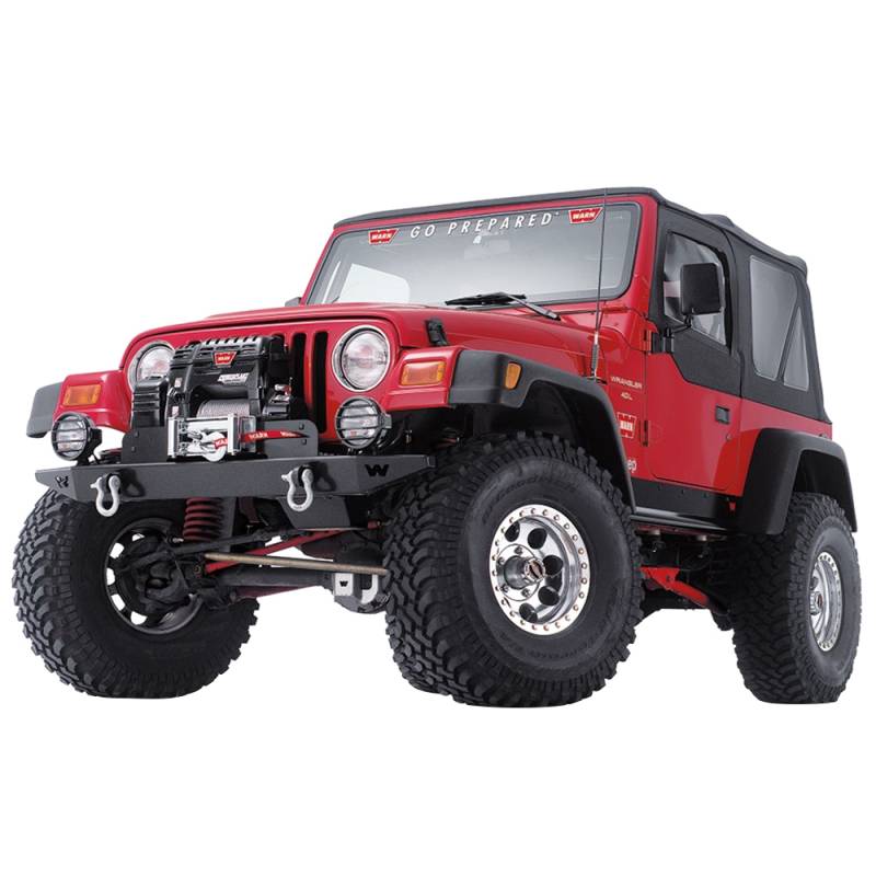 Warn - Warn 61853 Rock Crawler Front Bumper for Jeep Wrangler 1997-2006