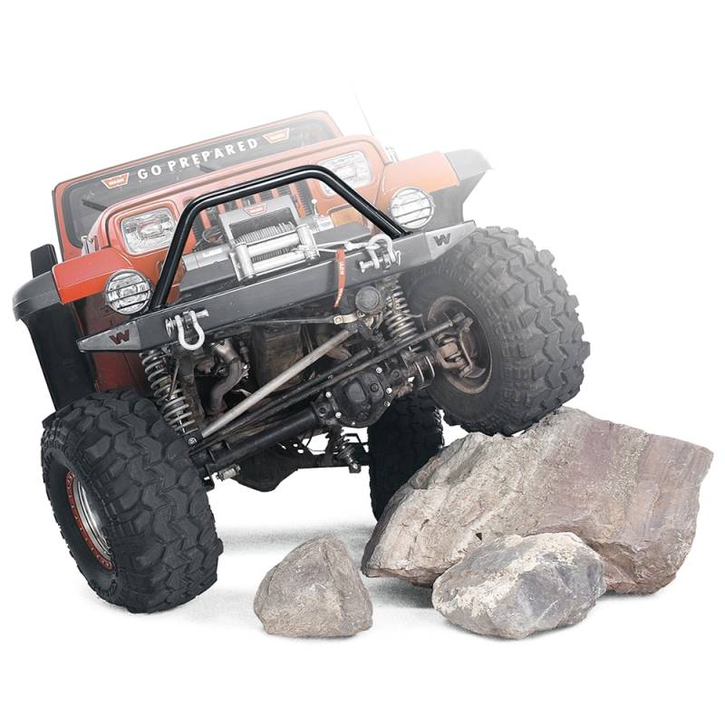 Warn - Warn 61856 Rock Crawler Front Bumper for Jeep Wrangler 1987-1995