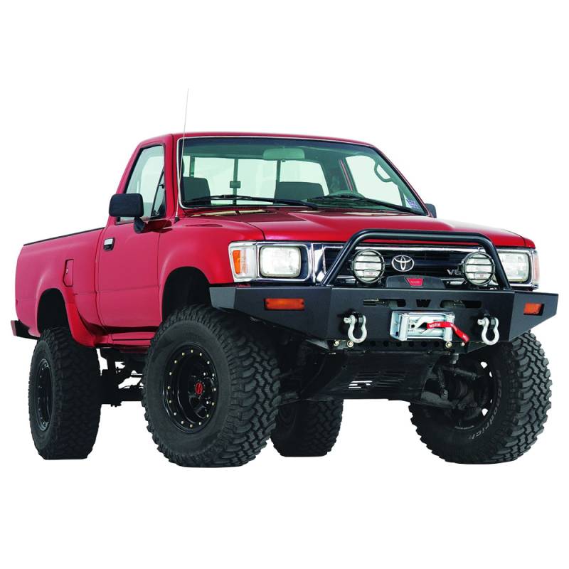 Warn - Warn 68450 Rock Crawler Front Bumper for Toyota Hilux 1989-1995