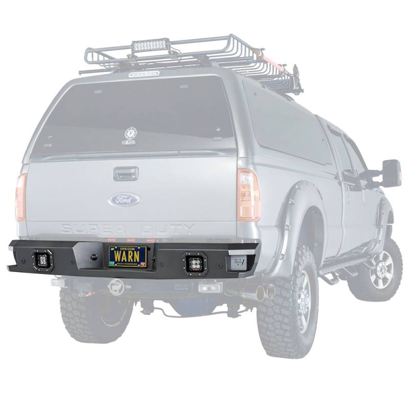 Warn - Warn 96290 Ascent Rear Bumper for Ford F250/F350 2011-2016