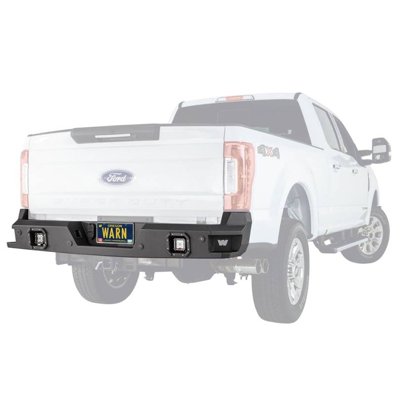 Warn - Warn 98050 Ascent Rear Bumper for Ford F250/F350 2017-2021