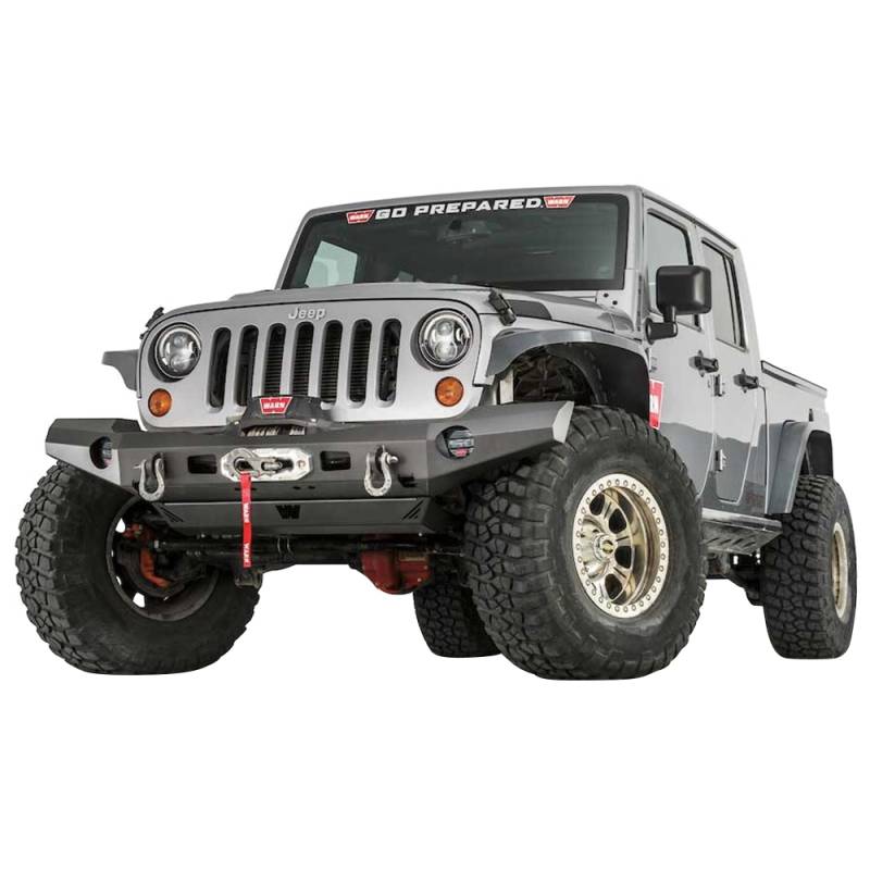 Warn - Warn 101420 Elite Series Front Bumper for Jeep Wrangler JK 2007-2018