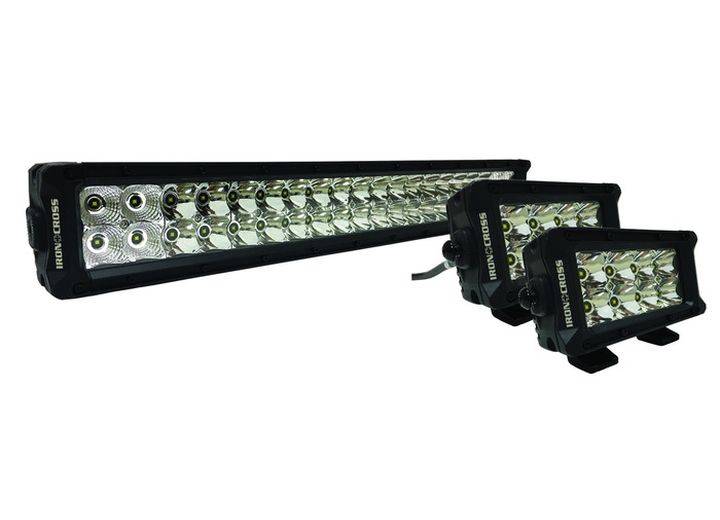 Iron Cross - Iron Cross 40-LEDKIT 20" and 2 x 5.5" LED Lights and Wiring Harness