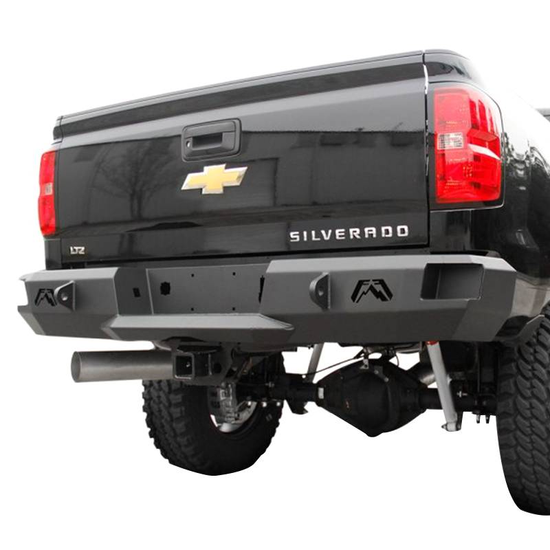Fab Fours - Fab Fours CH99-W1250-1 Premium Rear Bumper for Chevy Silverado 2500/3500 1999-2006
