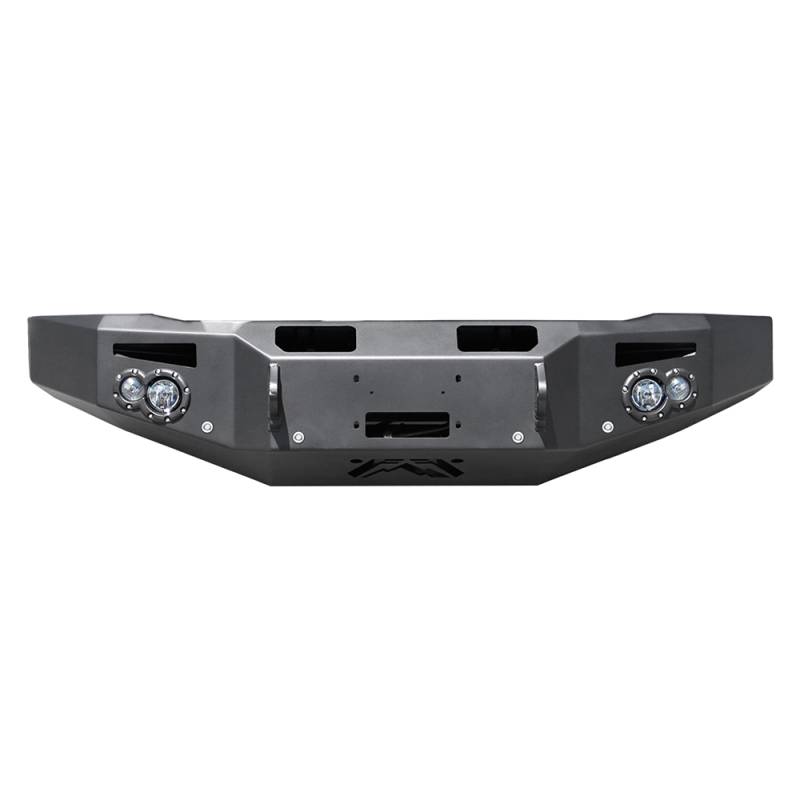 Fab Fours - Fab Fours CH14-C3051-1 Premium Winch Front Bumper for Chevy Silverado 2500/3500 2015-2019
