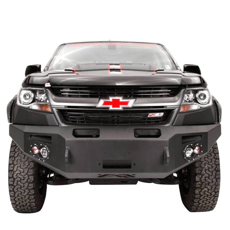 Fab Fours - Fab Fours CC15-H3351-1 Premium Winch Front Bumper for Chevy Colorado 2015-2022