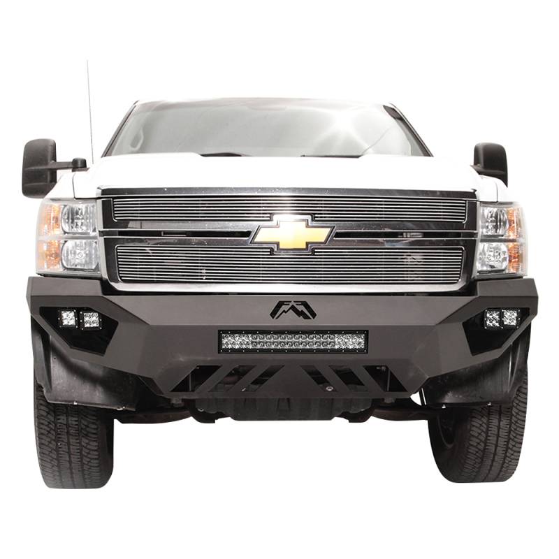 Fab Fours - Fab Fours CH11-V2751-1 Vengeance Front Bumper for Chevy Silverado 2500/3500 2011-2014