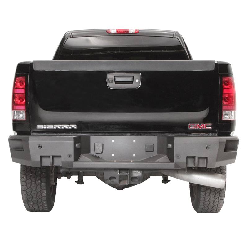 Fab Fours - Fab Fours CH11-W2151-1 Premium Rear Bumper for GMC Sierra 2500/3500 2011-2014
