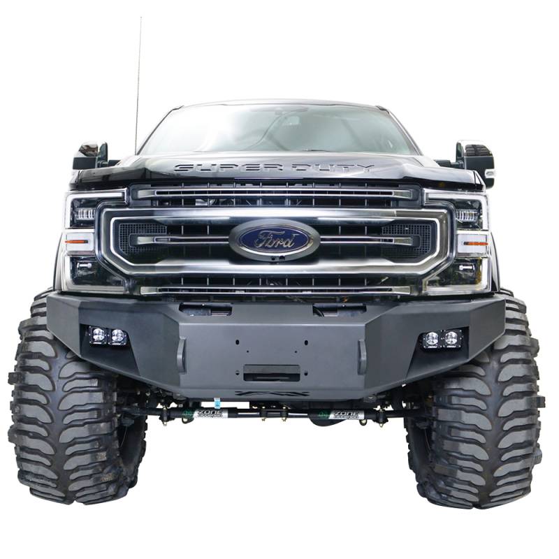 Fab Fours - Fab Fours FS17-A4161-1 Winch Front Bumper for Ford F250/F350 2017-2021