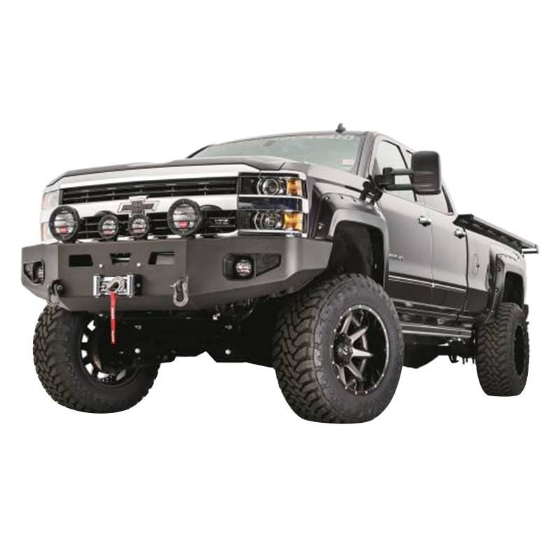 Warn - Warn 93472 Heavy Duty Bumper without Grille Guard