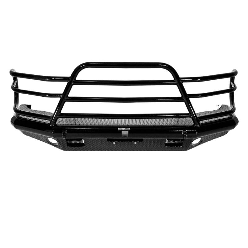Tough Country - Tough Country DFR3407CLFSM Deluxe Front Bumper for Chevy Silverado 2500/3500 2007-2010