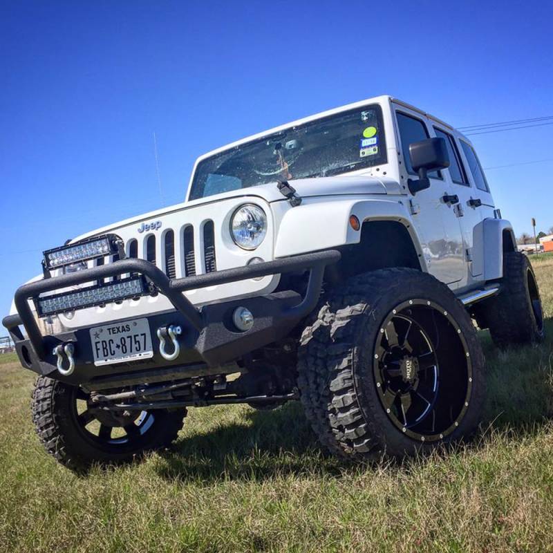 Tough Country - Tough Country JKFR Front Bumper for Jeep Wrangler JK 2007-2018