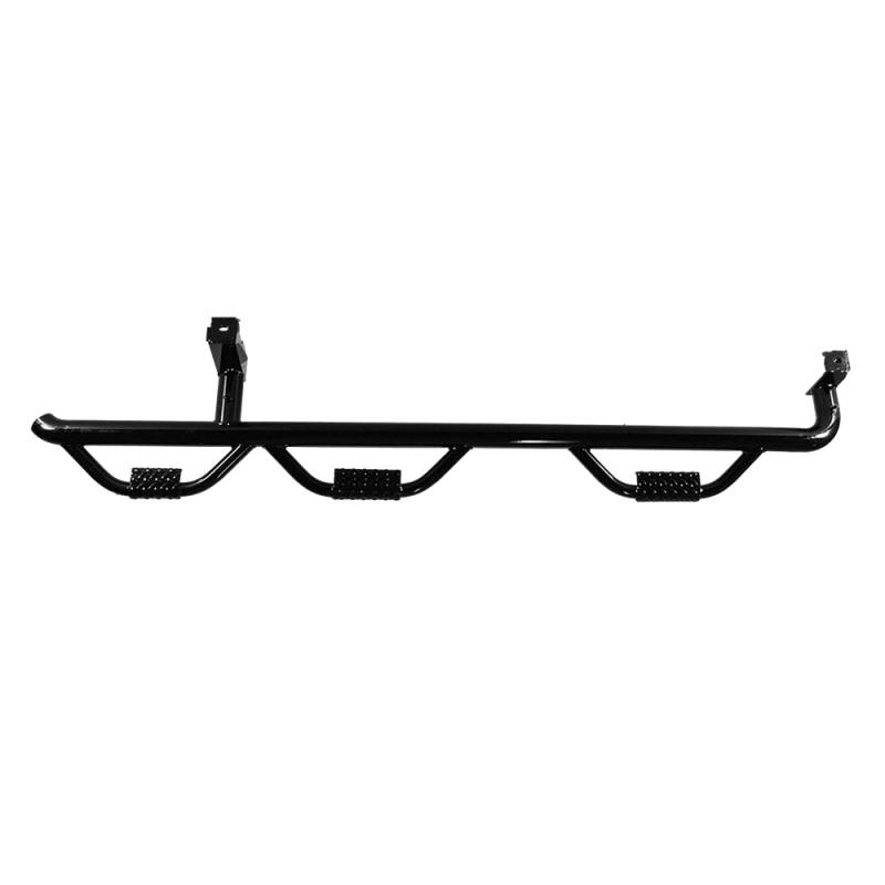 Tough Country - Tough Country SB40800F6A2-GLOSS Deluxe 4-Door 6' Bed Wheel to Wheel Step Bar for ford F250/F350 2008-2016