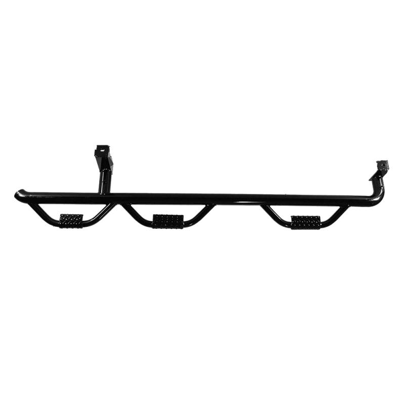 Tough Country - Tough Country SB40800F8A2-GLOSS Deluxe 4-Door 8' Bed Wheel to Wheel Step Bar for ford F250/F350 2008-2016