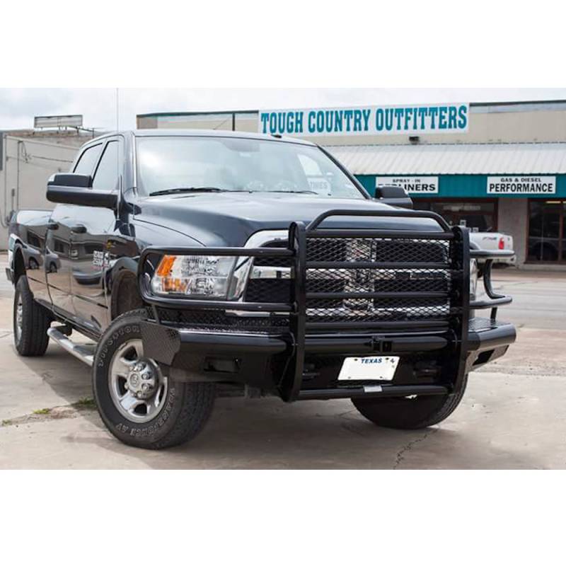 Tough Country - Tough Country TFR0209DLRESM Traditional Front Bumper for Dodge Ram 1500 2002-2005