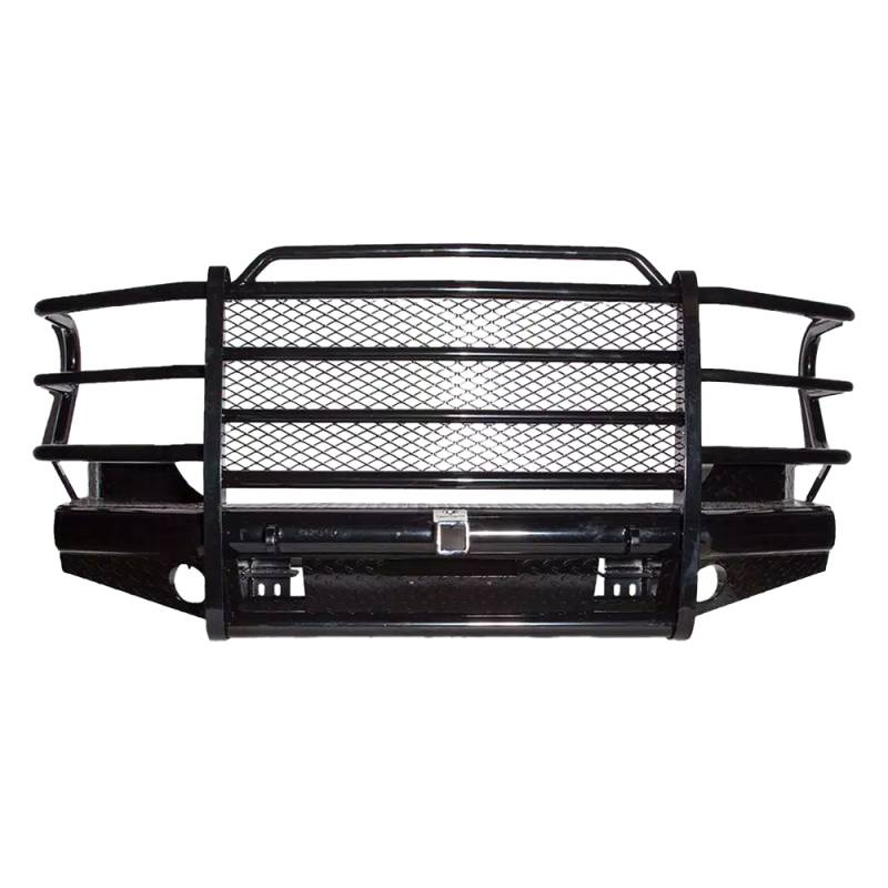 Tough Country - Tough Country TFR0615DLRESMW Traditional Winch Front Bumper for Dodge Ram 1500 2006-2008