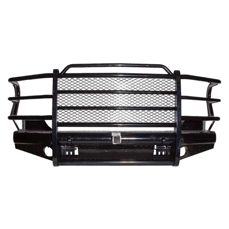 Tough Country - Tough Country TFR2507GLRESM Traditional Front Bumper for GMC Sierra 2500/3500 2007-2010