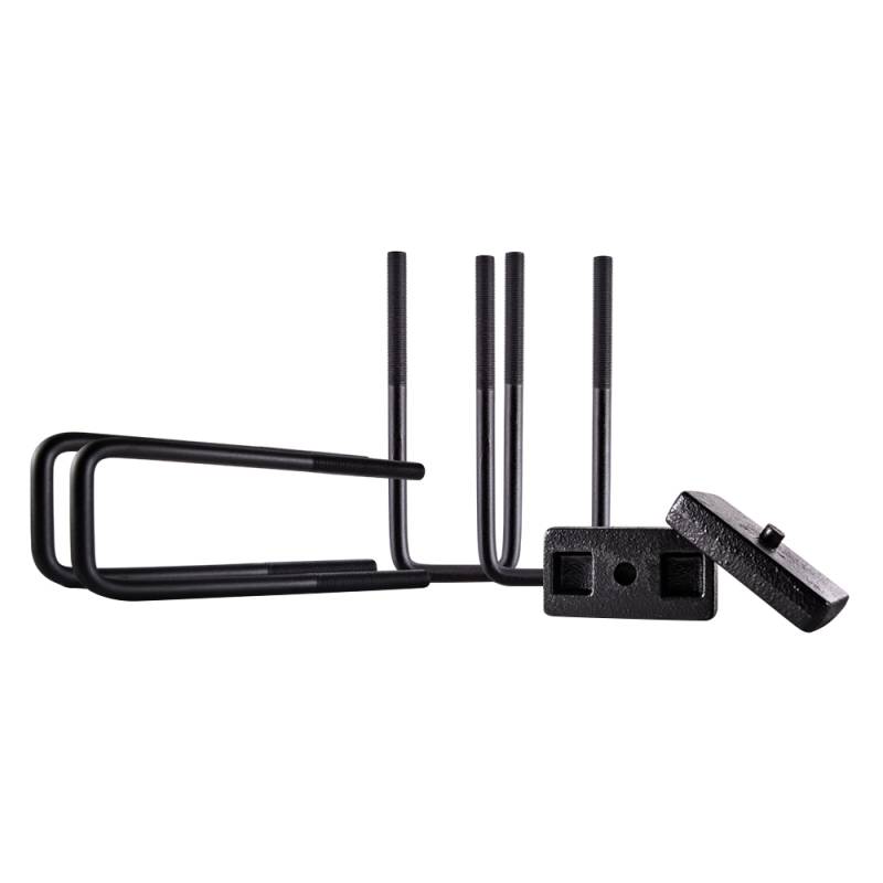 Body Armor - Body Armor 50502-GM Rear Leveling Block and U Bolt Kit for Chevy Silverado/GMC Sierra 1500 2014-2018