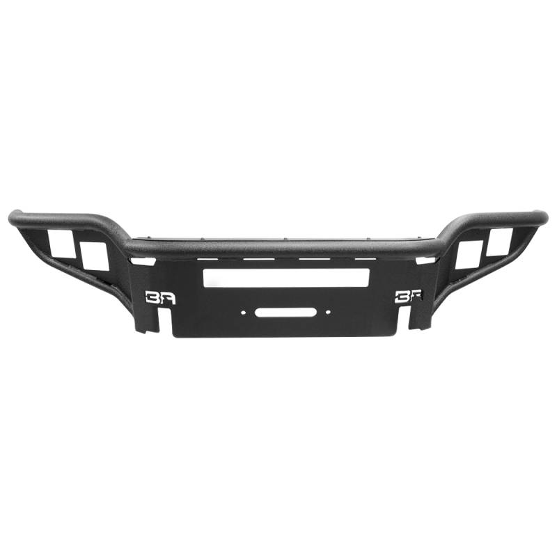 Body Armor - Body Armor TC-19337 Desert Series Winch Front Bumper for Toyota Tacoma 2016-2019