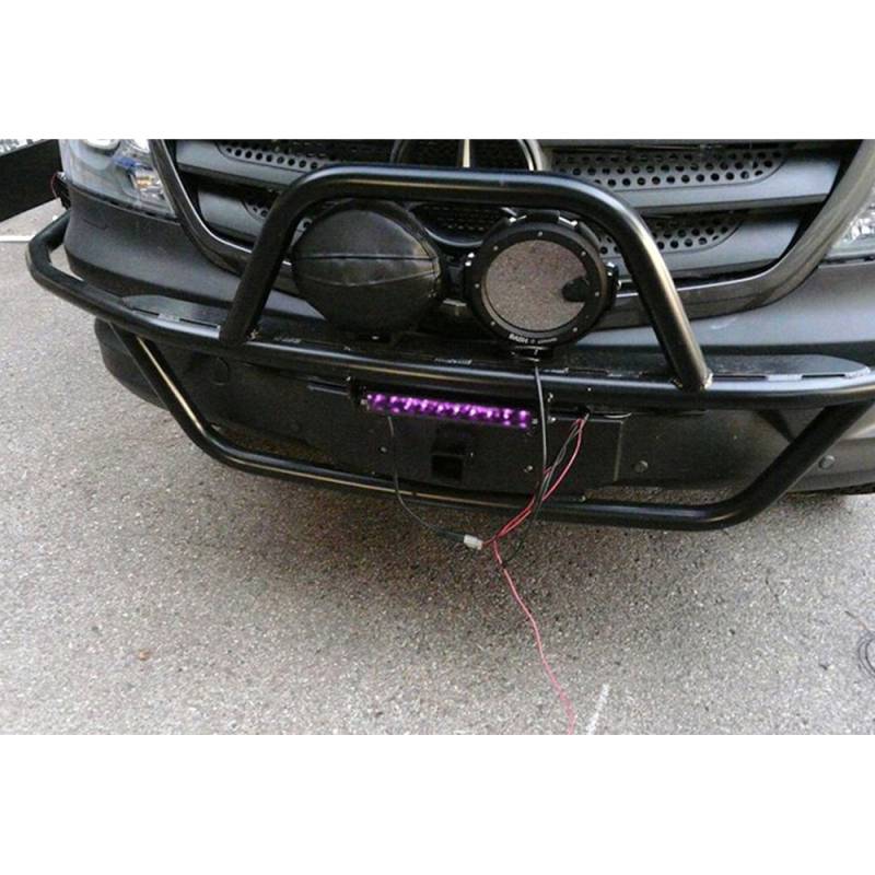 Aluminess - Aluminess 210223 2" Front Receiver Hitch for Mercedes Sprinter 2007-2018