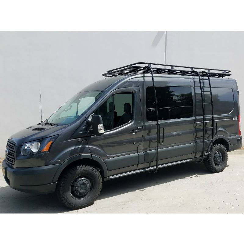 Aluminess - Aluminess 210309 High Roof Surf Pole for Ford Transit 2015-2019