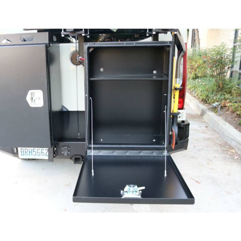 Aluminess - Aluminess 210310 Deluxe Box with Drop Down Door