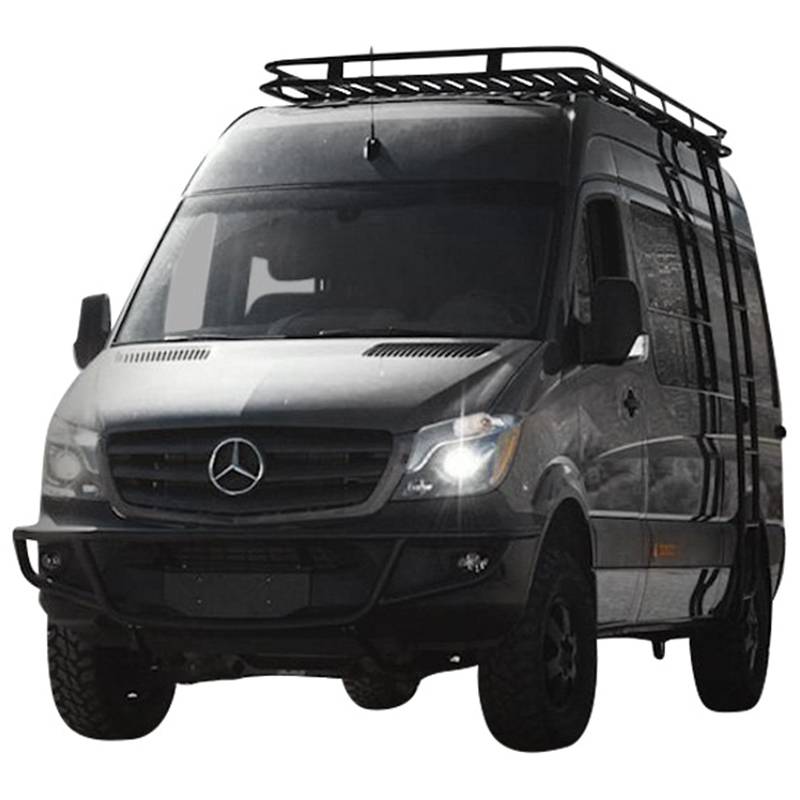 Aluminess - Aluminess 210425 High Roof Rack for Mercedes Sprinter Van 2003-2017