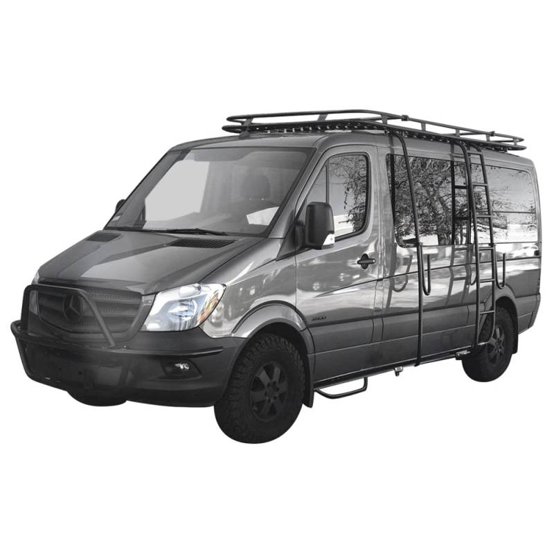 Aluminess - Aluminess 210428 High Roof Rack for Mercedes Sprinter Van 2003-2017
