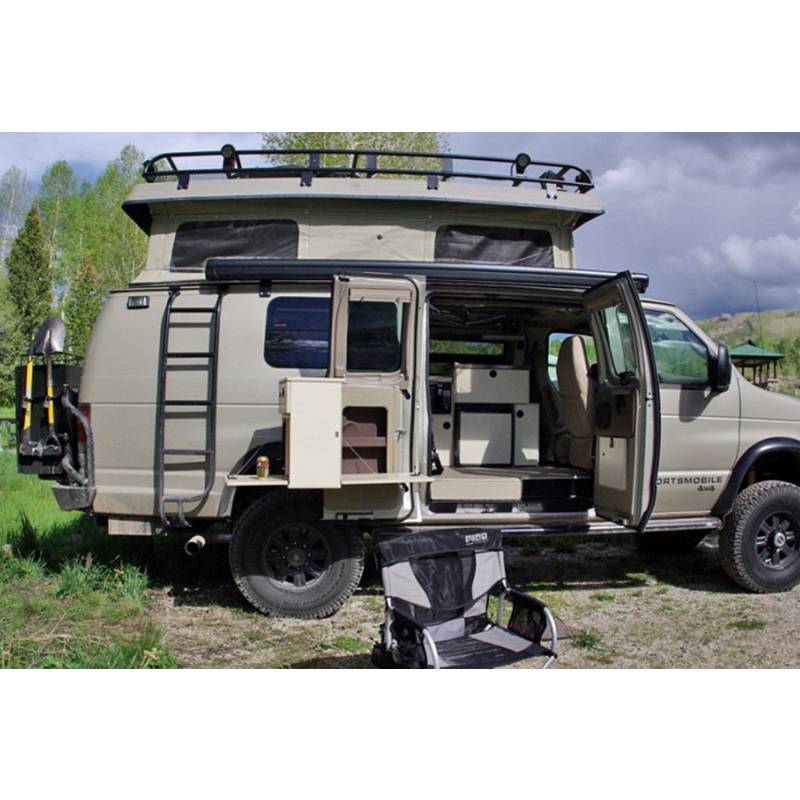 Aluminess - Aluminess 210432 Penthouse Top Roof Rack for Mercedes Sprinter Van 2003-2017