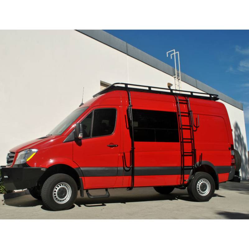 Aluminess - Aluminess 210497 High Roof Surf Pole for Mercedes Sprinter 2007-2020