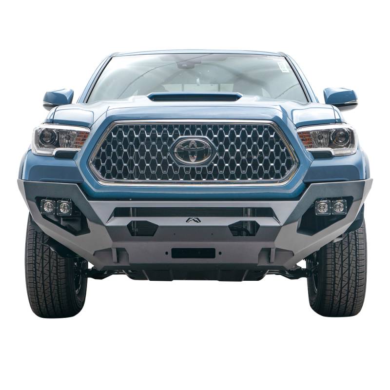 Fab Fours - Fab Fours TT16-X3652-1 Matrix Front Bumper with Pre-Runner Guard for Toyota Tacoma 2016-2020