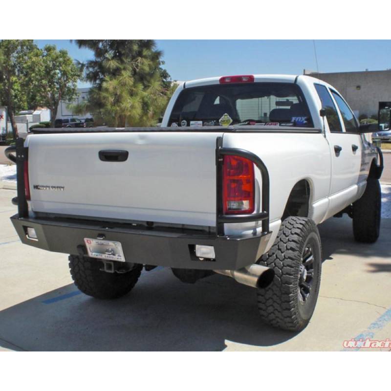 Aluminess - Aluminess 210033.1 Rear Bumper without Brush Guard and Swing Arm for Dodge Ram 2500/3500 2006-2009