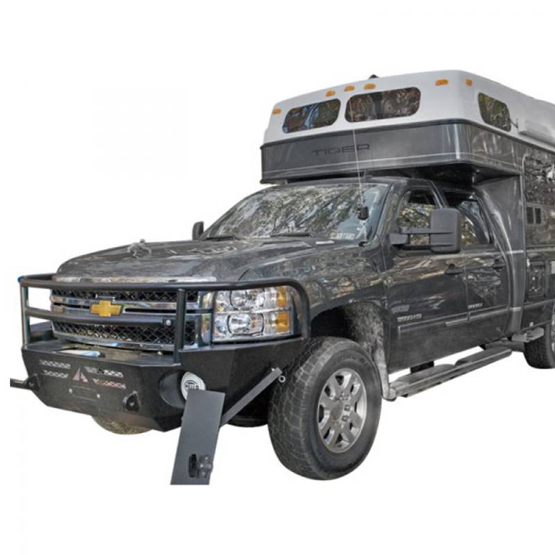 Aluminess - Aluminess 210192.1 Front Bumper without Brush Guard for Chevy Silverado 2500/3500 2011-2014