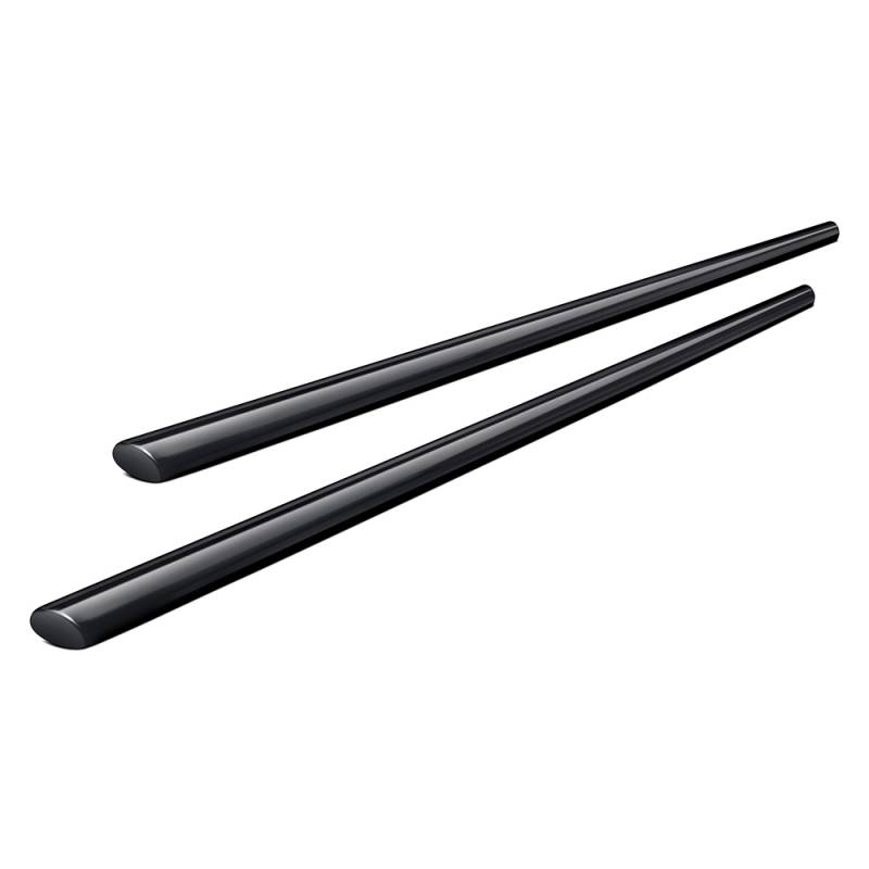 Aluminess - Aluminess 210263.1 144" Wheel Base Round Nerf Bars for Mercedes Sprinter 2007-2020