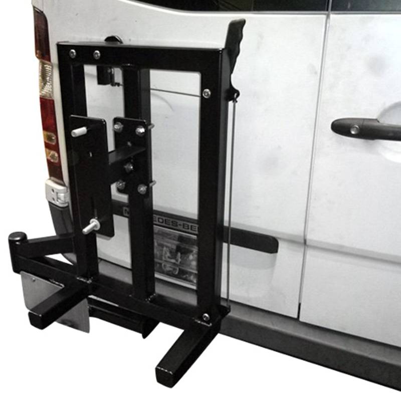 Aluminess - Aluminess 210294.1 Dually Tire Carrier for Mercedes Sprinter 2007-2018