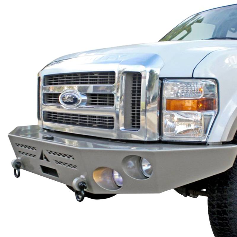 Aluminess - Aluminess 210303.3 Front Bumper without Brush Guard for Ford F250/F350/F450/F550 2017-2021