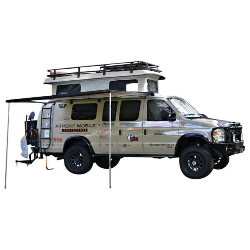 Aluminess - Aluminess 210403.1 Extended Body SMBW Penthouse Roof Rack for Ford Econoline Van 1992-2014