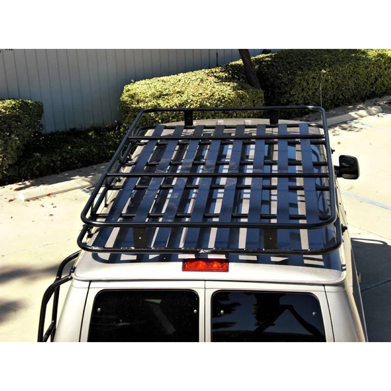 Aluminess - Aluminess 210407.1 Extended Body SMB West Voyager Top Roof Rack for Ford Econoline Van 1992-2014
