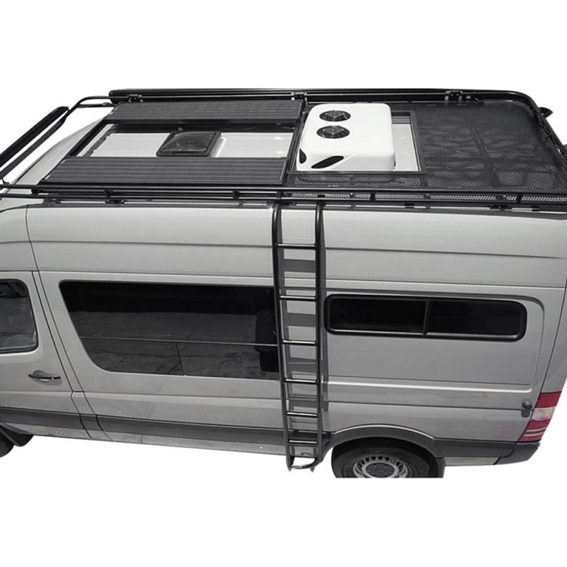 Aluminess - Aluminess 210428.3 High Roof Rack for Mercedes Sprinter Van 2003-2017