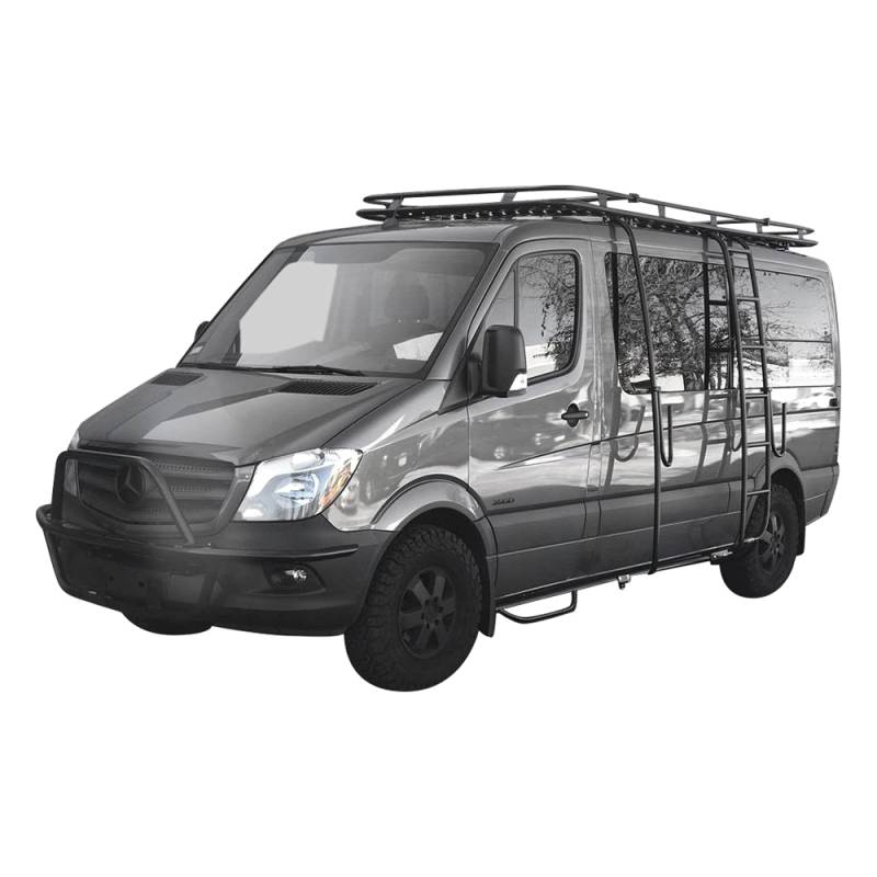 Aluminess - Aluminess 210487.1 High Roof Rack for Mercedes Sprinter Van 2007-2019