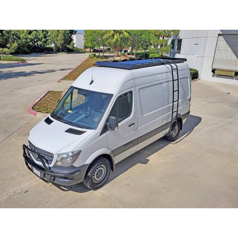 Aluminess - Aluminess 210487.2 High Roof Rack for Mercedes Sprinter Van 2007-2019