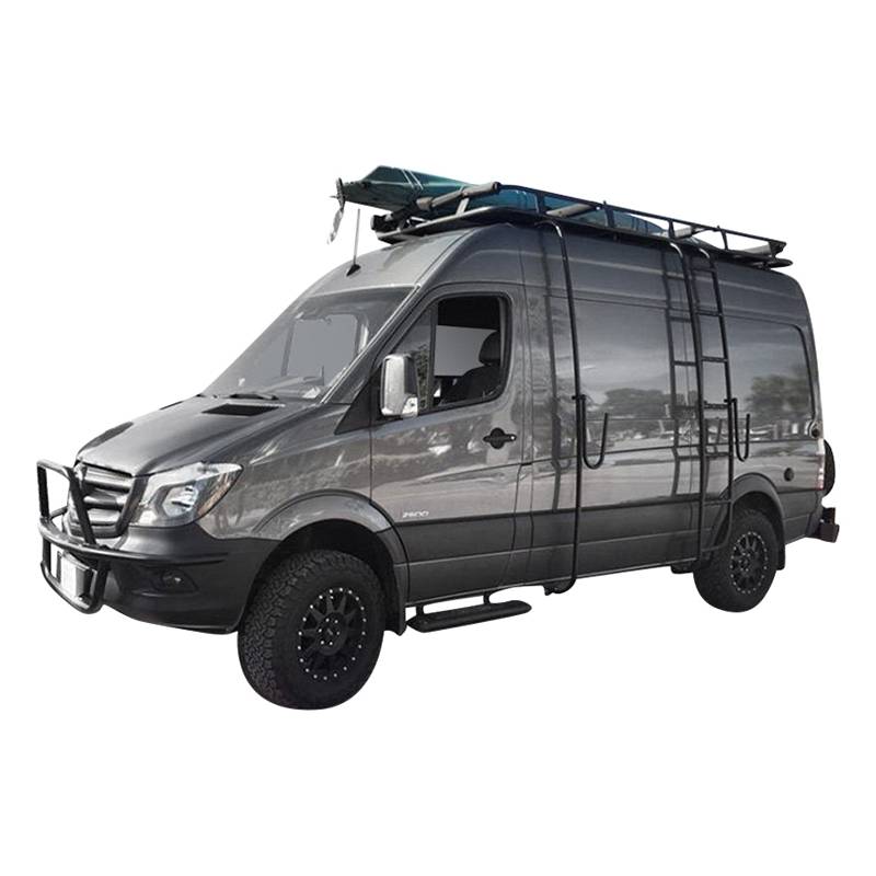 Aluminess - Aluminess 210488.1 High Roof Rack for Mercedes Sprinter Van 2007-2019
